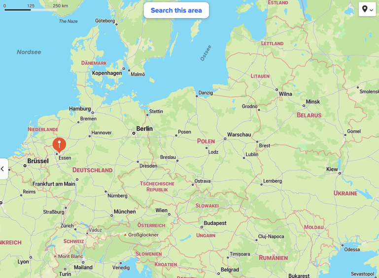 Karte Bochum Ukraine