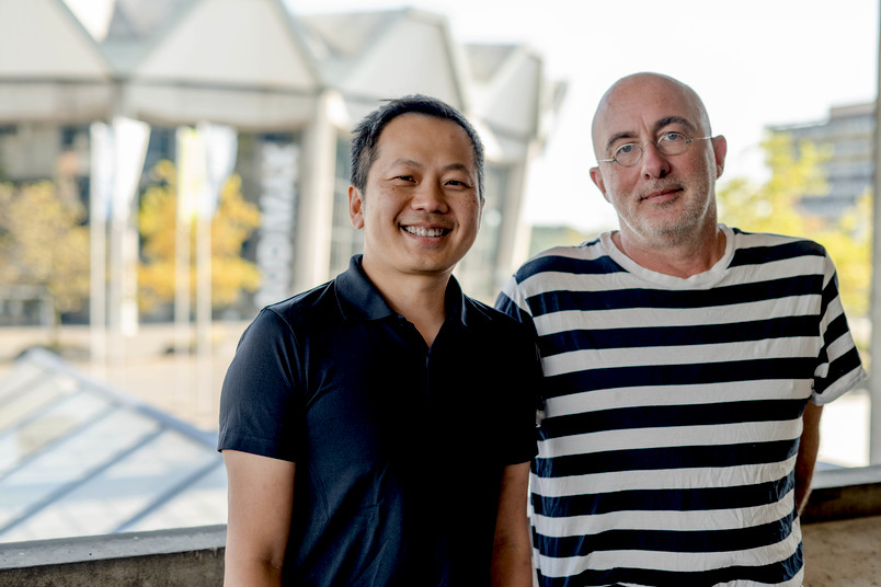 Huu Phuc Nguyen (links) und Carsten Saft